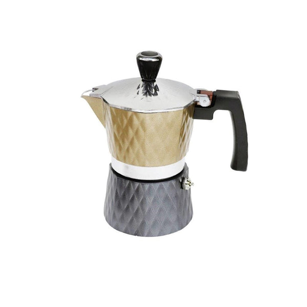 Italian Style Stove Top Espresso Coffee Maker 6 Cup Random Mix Design 44007 Pcs/Ctn 36