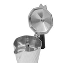Italian Style Stove Top Espresso Coffee Maker 6 Cup Silver 400 ml
