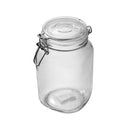 Airtight Glass Clip Top Round Storage Jar 20*9.5 cm