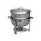 Stainless Steel Chafing Dish Banquet Food Warmer 7 Litre 45087 Pcs/Ctn 4