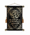 Wall Hanging Muslim Decorative Fabric Wall Art Black and Gold 65*85 cm 45138 Pcs/Ctn 12