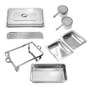 Stainless Steel Chafing Dish Double Platter 2 Burner