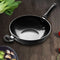 Wok Grey Marble Coating Induction Induction Non Stick 32 cm 3.5mm with Glass Lid CLAS0029 Pcs/Ctn 3
