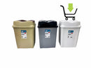 Whirlpool Swing Top Rubbish Bin Dustbin 28 Litre HB011503 6 Pcs/Ctn
