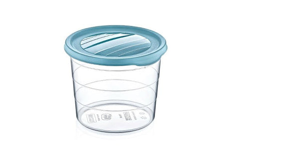 Multipurpose Round Plastic BPA Free Storage Box Organizer 0.7 litre 12*10 cm HB021042 Pcs/Ctn 60