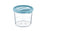 Multipurpose Round Plastic BPA Free Storage Box Organizer 0.7 litre 12*10 cm HB021042 Pcs/Ctn 60