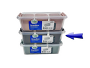 Multicompartment Divided Crisper Storage Organizer 3 slots HB021065 12 Pcs/Ctn