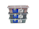 Multicompartment Divided Crisper Storage Organizer 3 slots HB021065 12 Pcs/Ctn