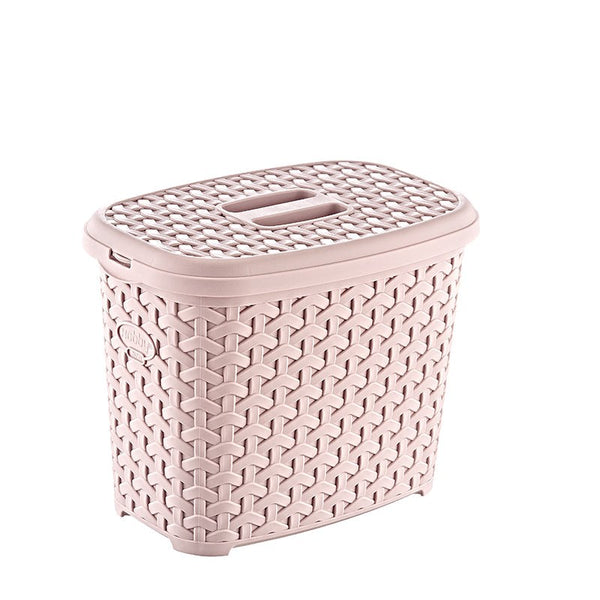 Rattan Multipurpose Plastic Laundry Hamper Detergent Basket 2.5 Litre 20.5*14*16 cm HB081080 Pcs/Ctn 24