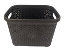 Rattan Rectangle Multipurpose Laundry Essential Basket 30 litre 44*33*30 cm