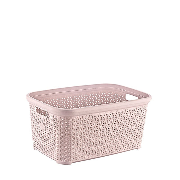 Multipurpose laundry basket storage rattan 35 Ltr 53*36.5*36 cm HB081093 Pcs/Ctn 12