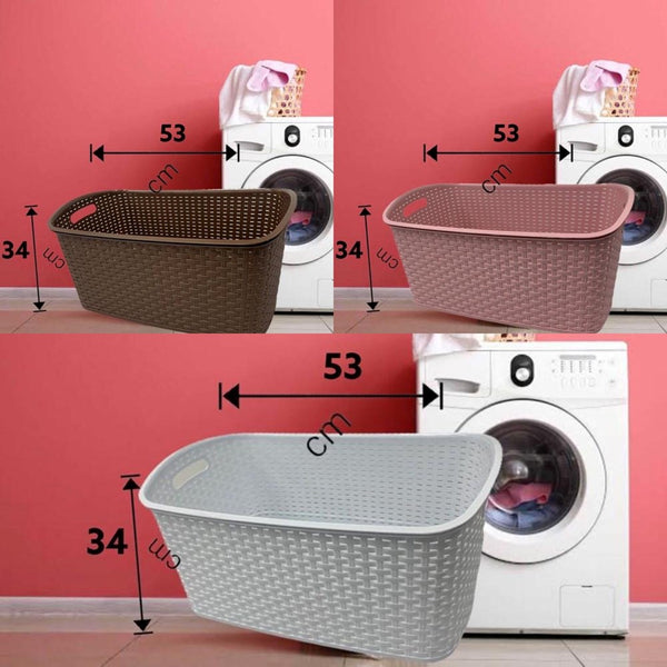 Multipurpose Rattan Laundry Basket TRN-064 12 Pcs/Ctn