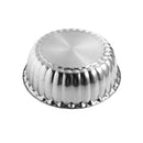 Stainless Steel Decor Serving Bowl Silver 26 cm