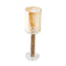Home Decor Gold Crystal Glass Candlestick Holder 21 cm 45595 Pcs/Ctn 60