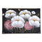 Home Decor Landscape Canvas Wall Art Abstract Colourful Floral Oil Painting PVC Frame 80*120*3.5 cm