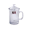 Glass Tea and Coffee Mug with Lid 315 ml