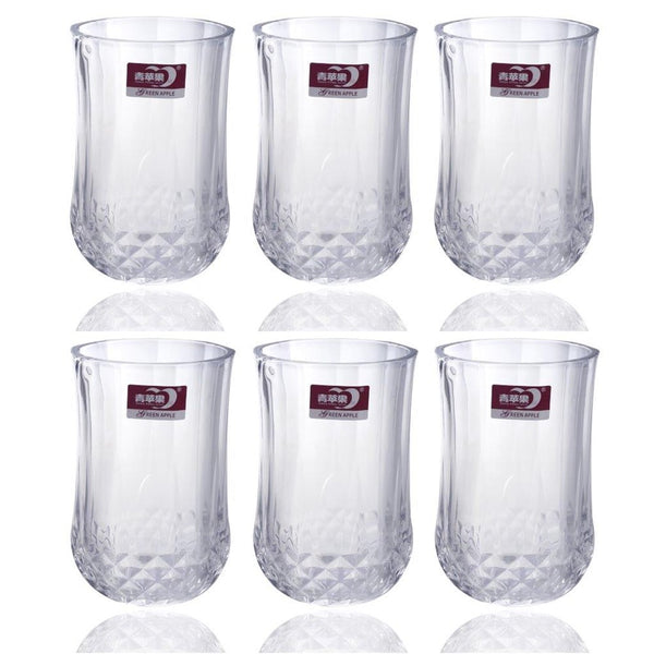 Drinking Glass Tumblers Set of 6 Pcs 320 ml
