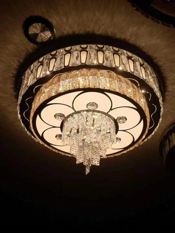 Modern Home Decoration Crystal Ceiling Chandelier LED Ceiling Lamp 60 cm