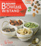 White Ceramic Serving Dipping Round Snacks Fruits and Nuts Bowl 4 Pcs with Stand 9 cm