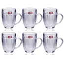 Multipurpose Glass Beverage Drinking Mug Tea & Coffee Mug Set of 6 pcs