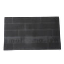 Wooden Board Print Indoor Outdoor Rubber Non Slip Waterproof Entrance Door Welcome Door Mat 45*75 cm
