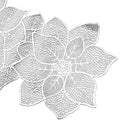 Deco Floral Table Runner Quality Plastic Dining Table Table Mat 33*90 cm