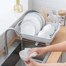 Plastic Dish Rack and Drainer Multi-color 42*31*13 cm
