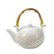 Ceramic Tea Pot Coffee Serving Kettle Abstract Pattern 17*13*11.5 cm