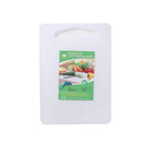 Kitchen Essential Clear White Plastic Non Slip Chopping Board 34*23*0.6 cm