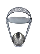 Metal Silver Hookah Charcoal Holder Basket Set 3pcs 38355SET 12 Pcs/Ctn