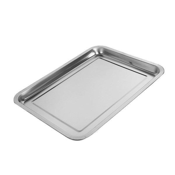 Stainless Steel Baking Tray Rectangular Shallow 49*34 cm 2 cm Depth