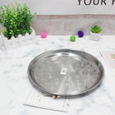 Stainless Steel 30 cm Round Serving Tray