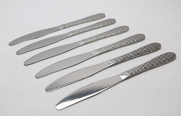 Stainless Steel Table Knife Set of 6 22cm/66g 26102 Pcs/Ctn 100