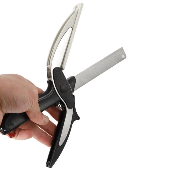 Scissor Style Kitchen Knife and Cutting Board Smart Cutter Combo 30816 Pcs/Ctn 80