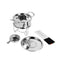 Stainless Steel Fondue Set Cheese, Cholocolate and Meat 18*17 cm 30882 Pcs/Ctn 12