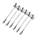 Stainless Steel Soda Spoon Set of 6 pcs 17.3cm 2.8*4.3 cm