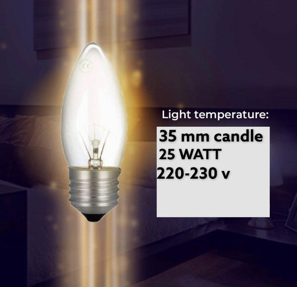 E27 Screw Warm Light Bulb 25W 33924 Pcs/Ctn 100