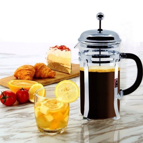 Stainless Steel French Press Coffee Plunger 1000 ml 35490 Pcs/Ctn 24