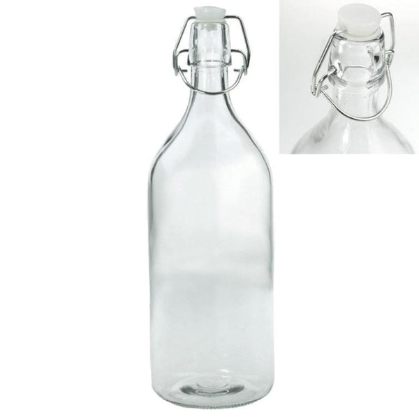 Glass Seal Water Bottle Clip Top Bottle Flip 1000 ml 35560 Pcs/Ctn 30