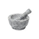 Spice & Herbs Mortar/Grinder and Pestle Marble Stone Large 15*8cm