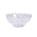 Crystal Glass Fruit Round Bowl 24*11 cm