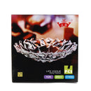 Crystal Glass Fruit Round Bowl 24*11 cm