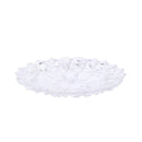 Crystal Glass Round Fruit Plate 33*4 cm