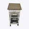 Kitchen Trolley on Wheels with 3 Shelf Baskets And 1 Drawer Cabinet 41.5*33.5*75.5 cm 42011 Pcs/Ctn 1