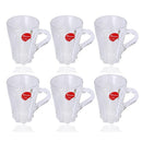 Premium Lead Free Glass Tea Cup Set of 6 pcs 158 ml (Ctn Box 12 units)