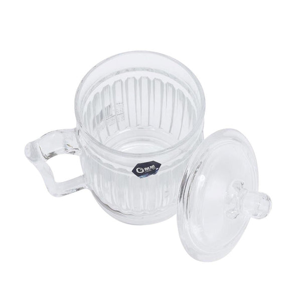 Premium Lead Free Glass Tea Mug 380 ml (Ctn Box 36 units)