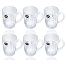 Premium Lead Free Glass Tea Cup Set of 6 pcs 250 ml (Ctn Box 8 units)
