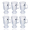 Premium Lead Free Glass Tea Cup Set of 6 pcs 150 ml (Ctn Box 8 units)