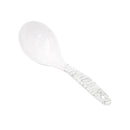 Melamine Serving Spoon Rice Spoon Plain White 22 cm