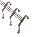 Black Metal Door Hook Rack Wall Cloth Hanger 37*5 cm (Ctn Box 36 units)